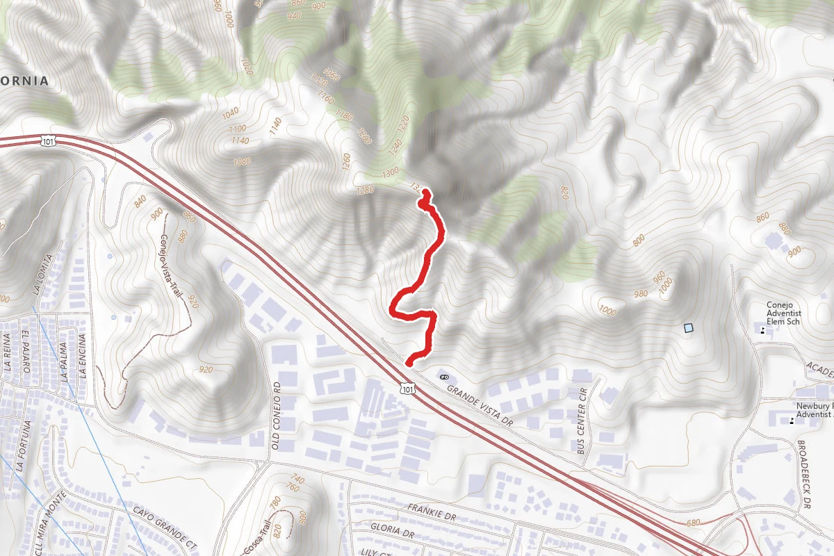 Newbury Park Flag Peak