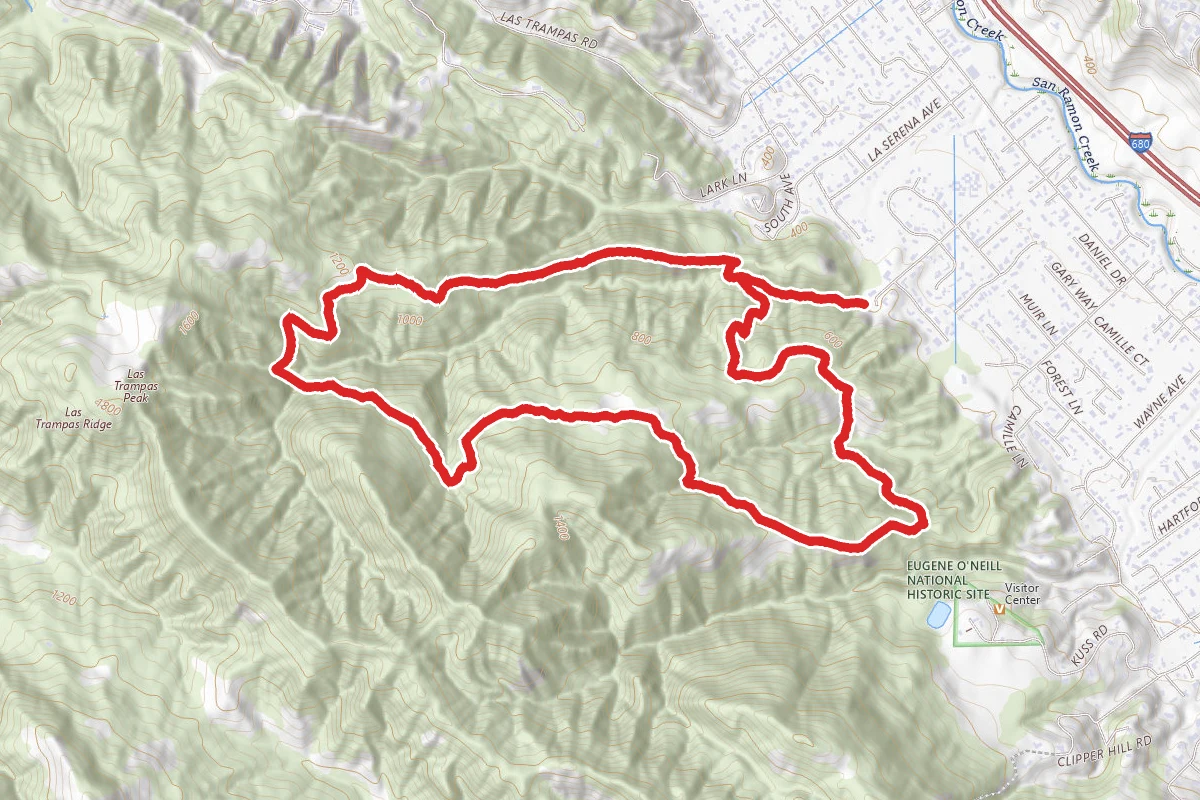 Madrone to Dewie's Birthday Loop