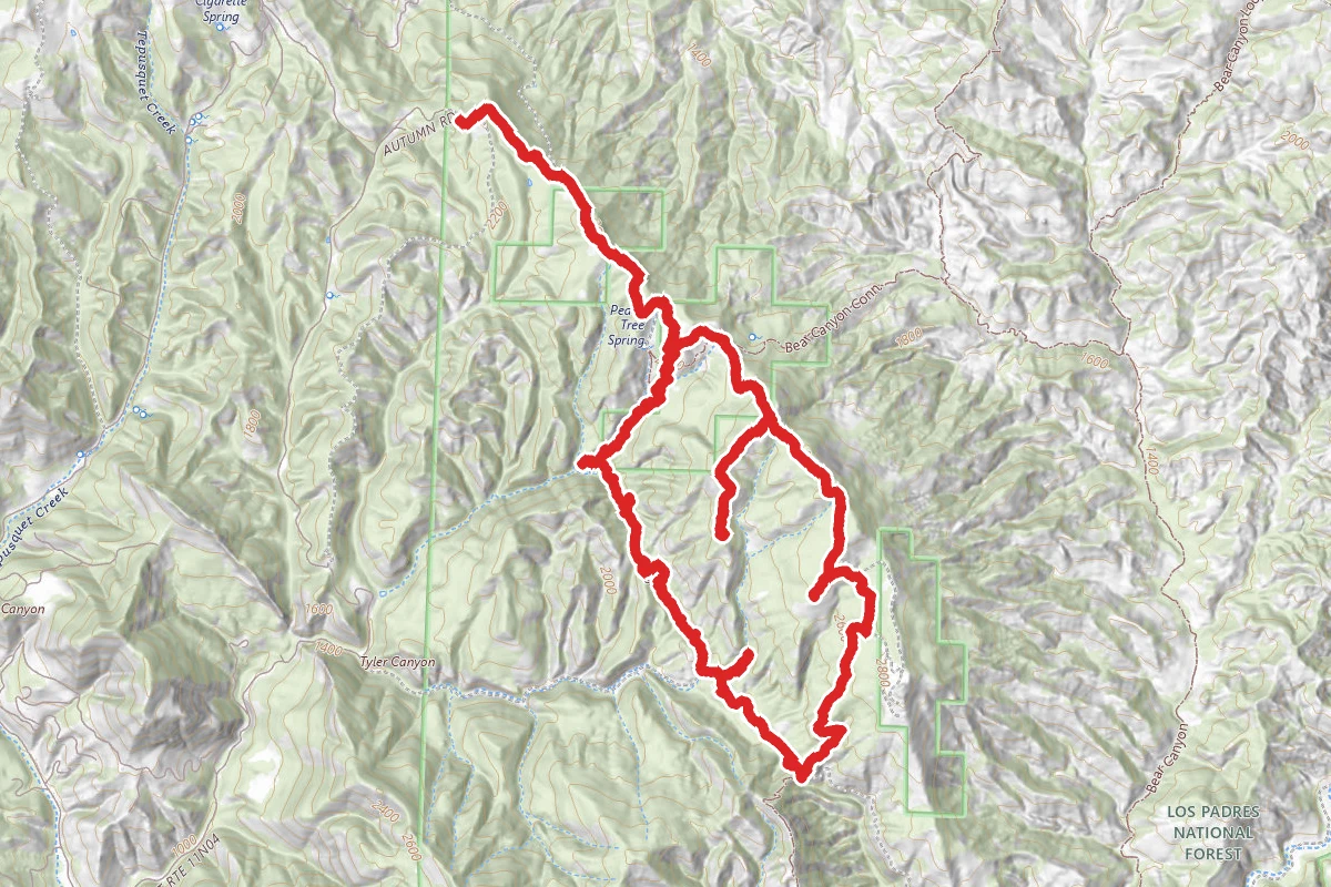 Colson Canyon Loop Trail