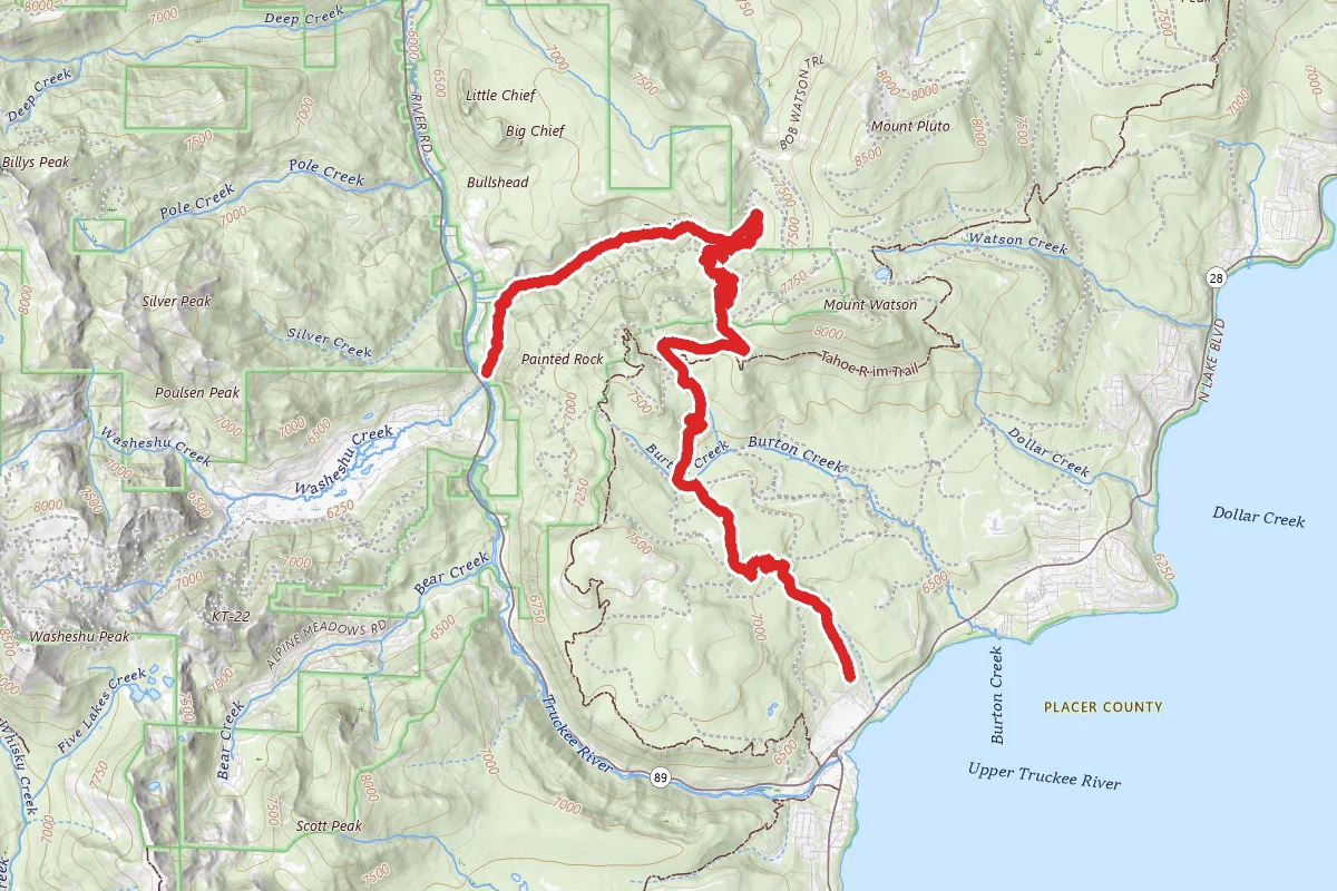 Jack Pine Road to Deer Creek Trail