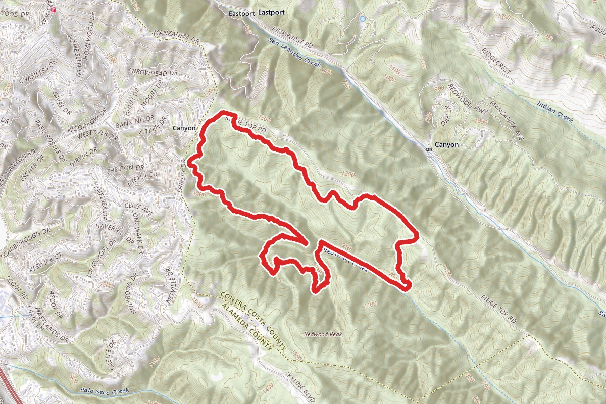 French, Stream, and Phillips Trail Loop