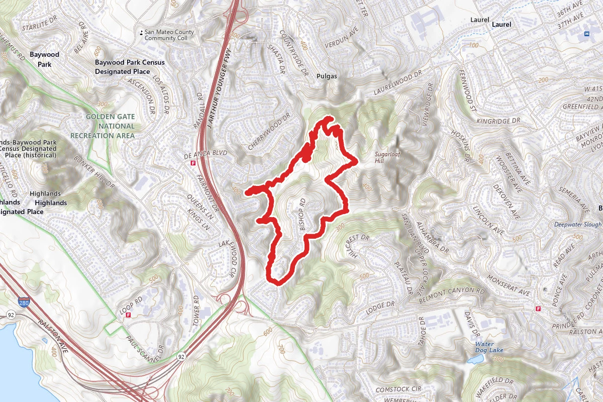 Poison Oak Valley to Saddle Trail