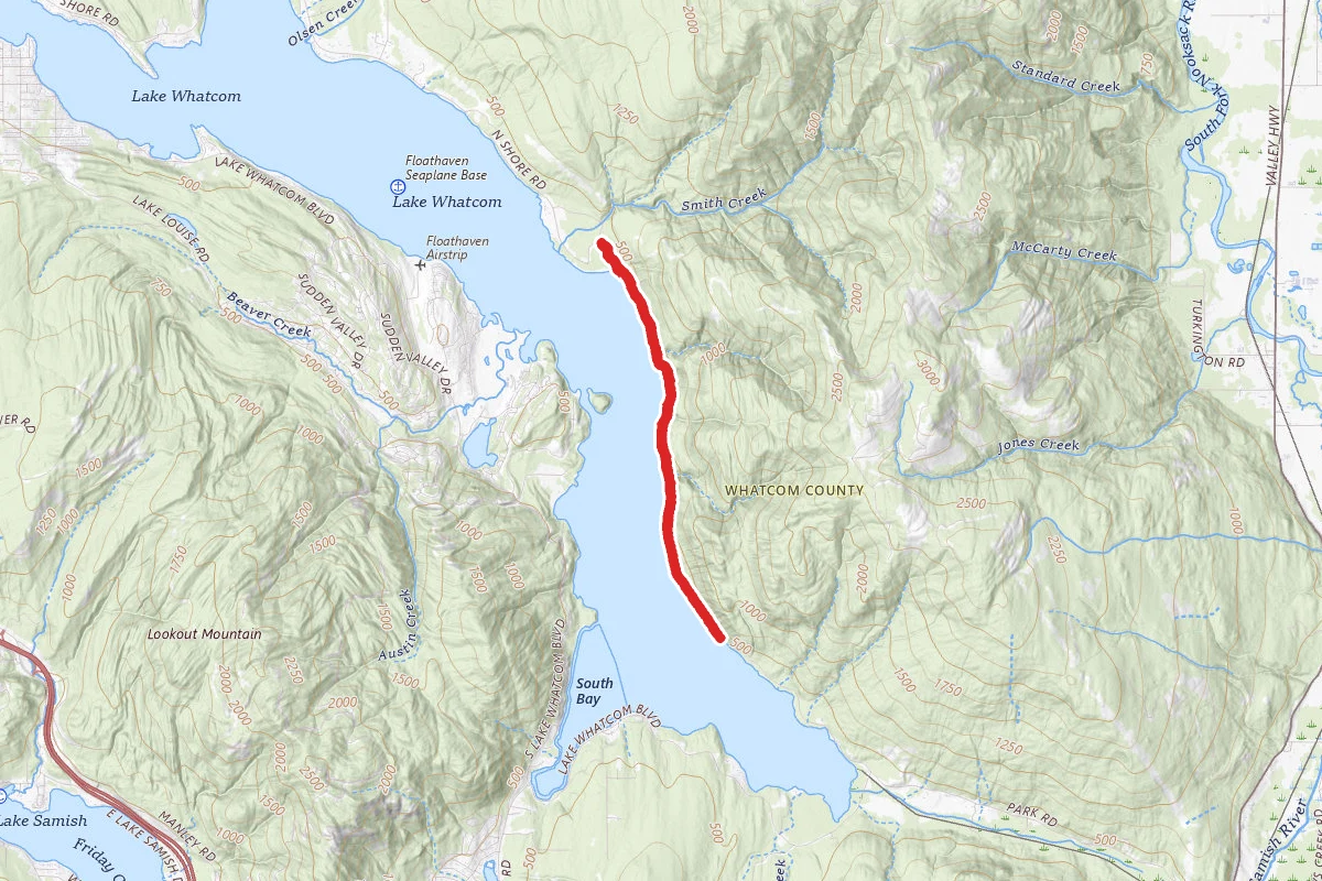 Lake Whatcom Trail
