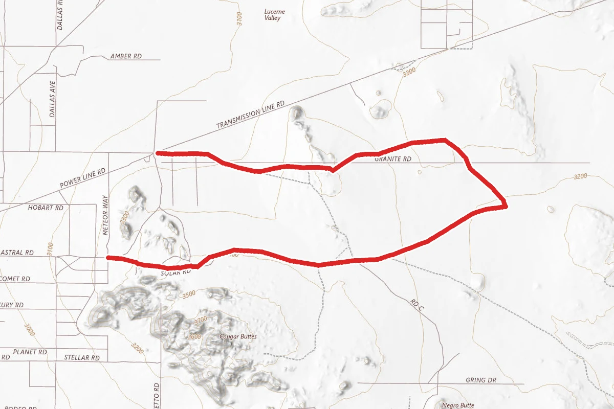 Johnson Valley OHV Trail