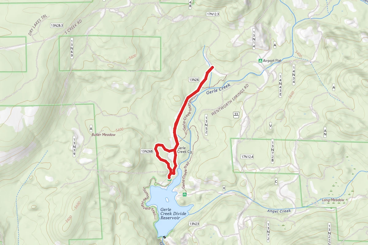 Gerle Creek Campground Trail