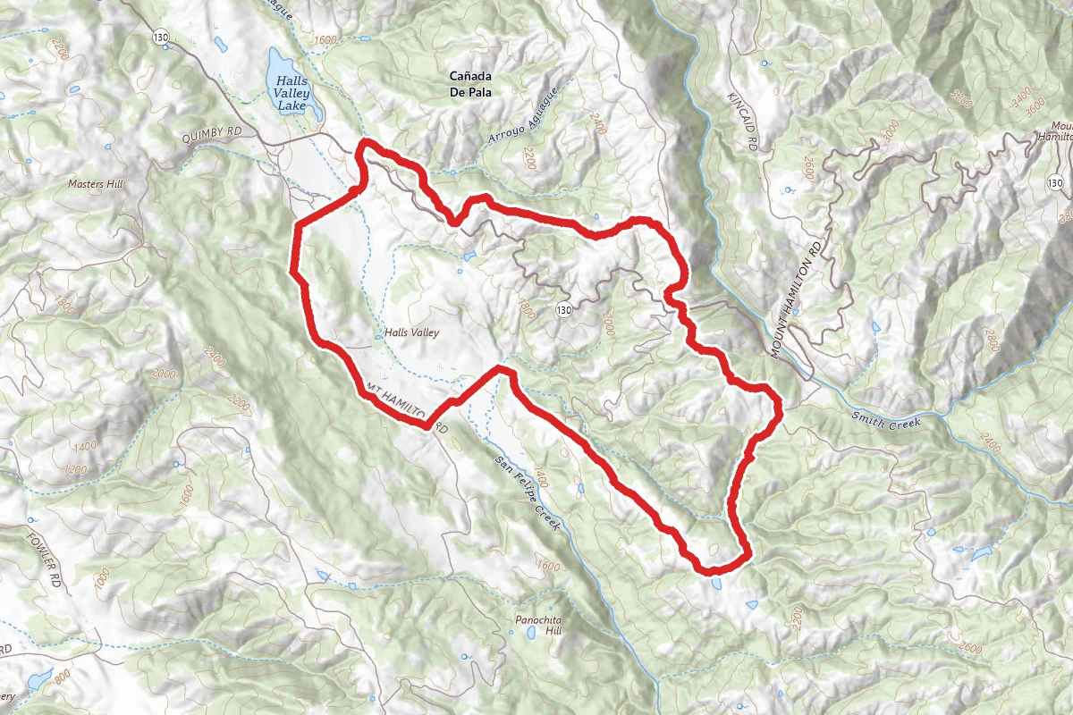 Hotel Trail to Yerba Buena Trail Loop
