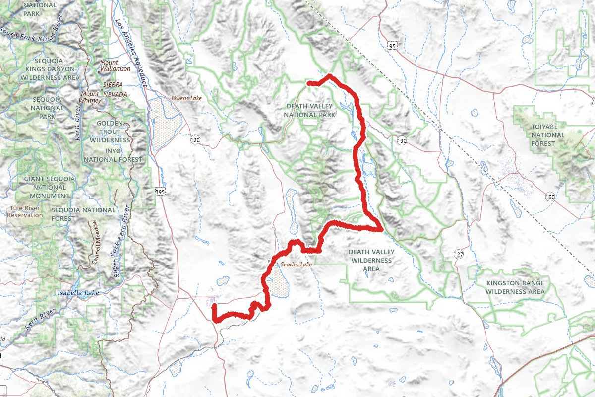 Ridgecrest to Death Valley OHV Trail
