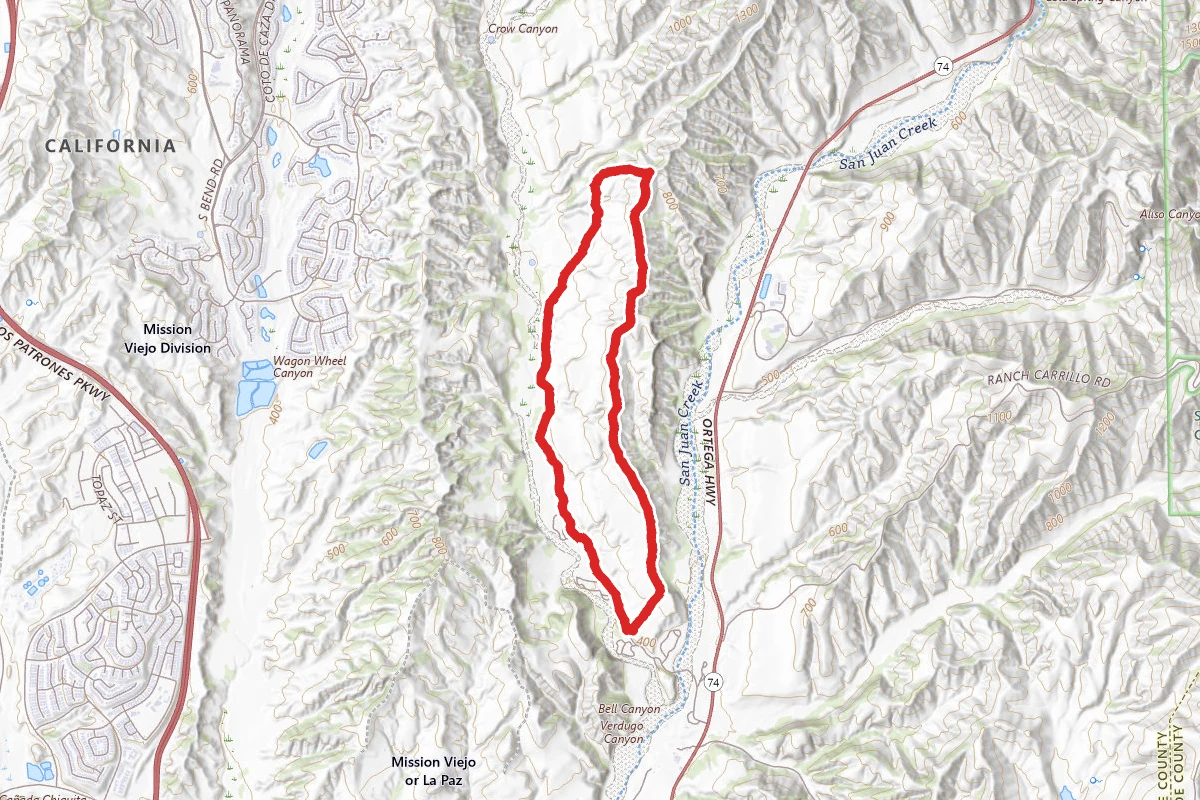 East Ridge, Cougar Pass, Bell Canyon