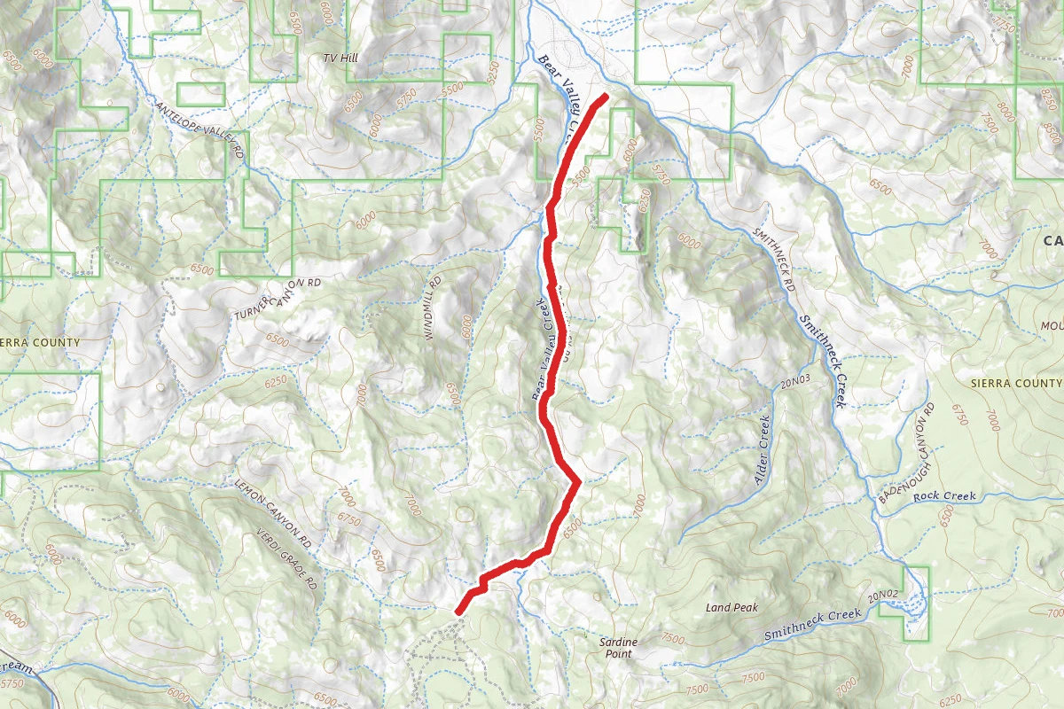 Bear Valley Road