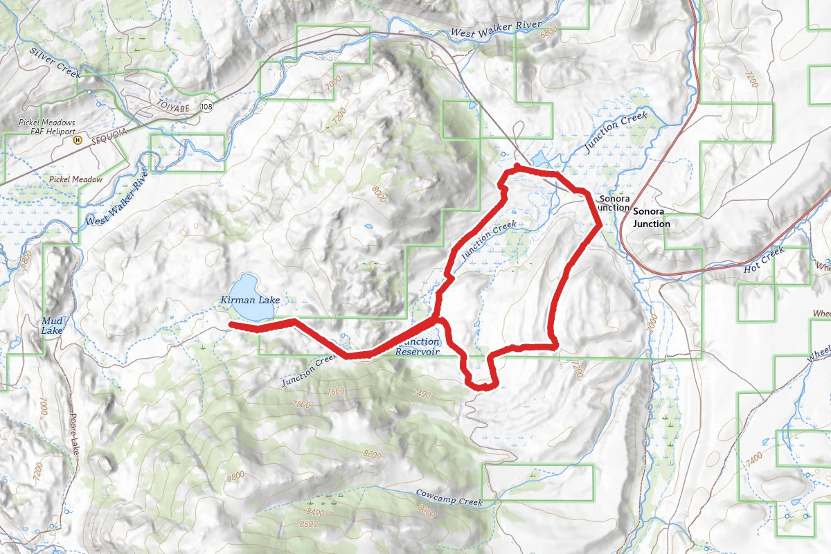 Kirman Lake Loop