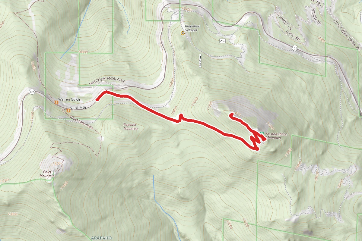 Squaw Mountain Trail