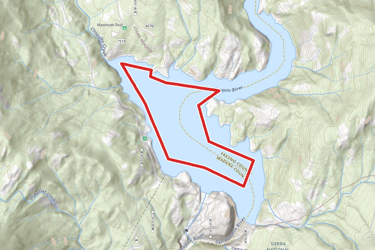 Mammoth Pool Reservoir