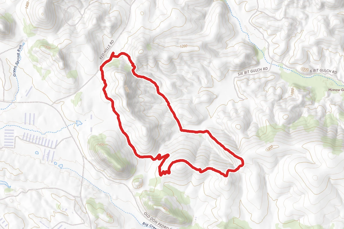 Old Stage and Soaproot Ridge Loop (Mid-Length Option)
