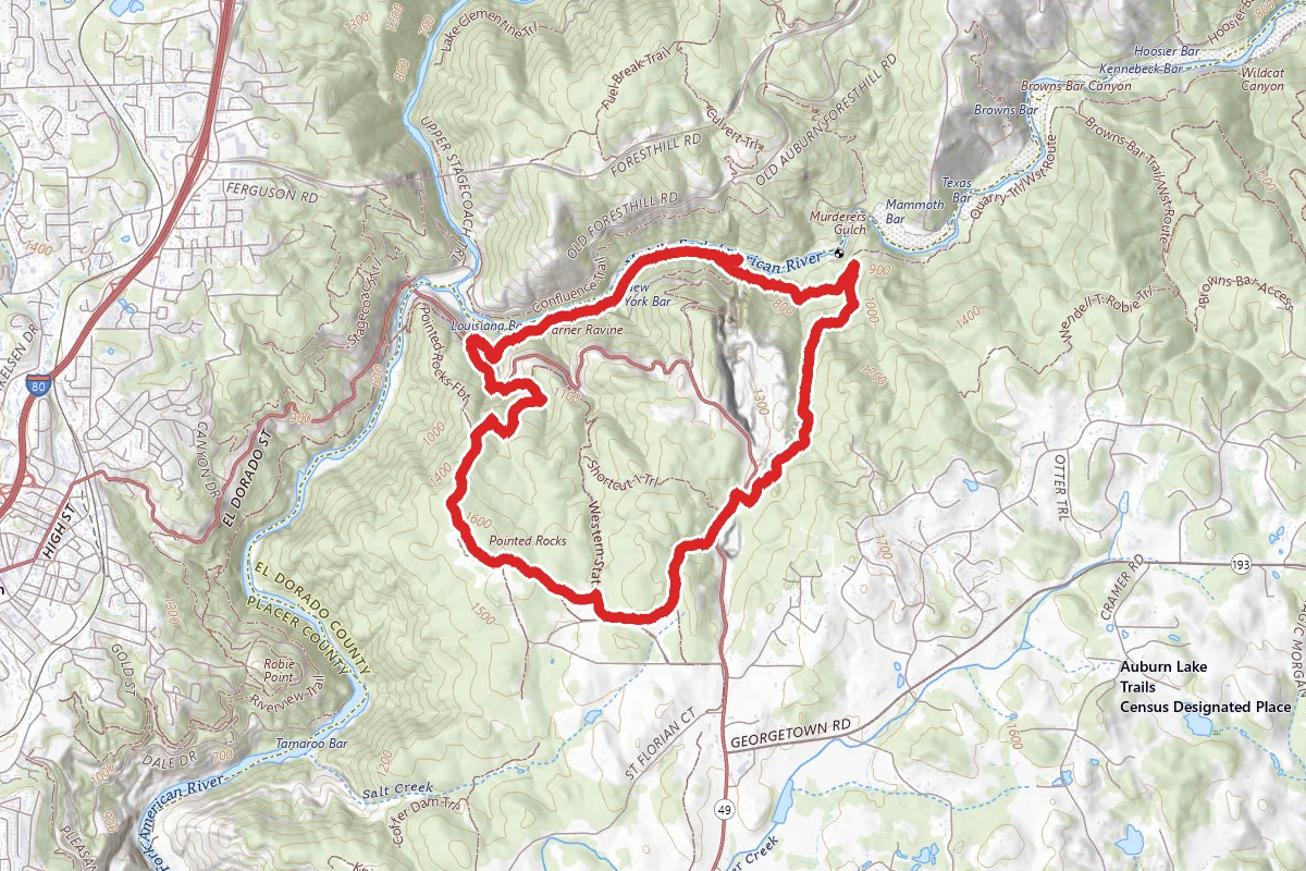 Pig Farm -Training Hill - Quarry Trail