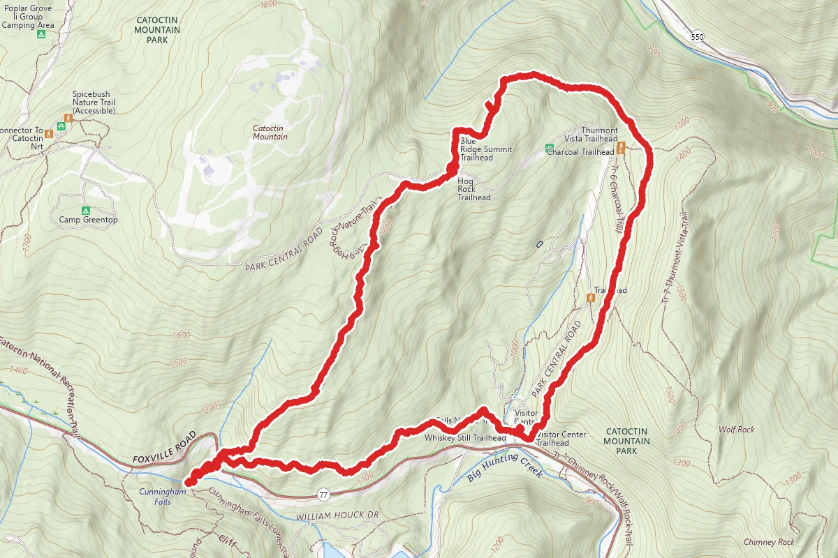 Cunningham Falls Nature Trail