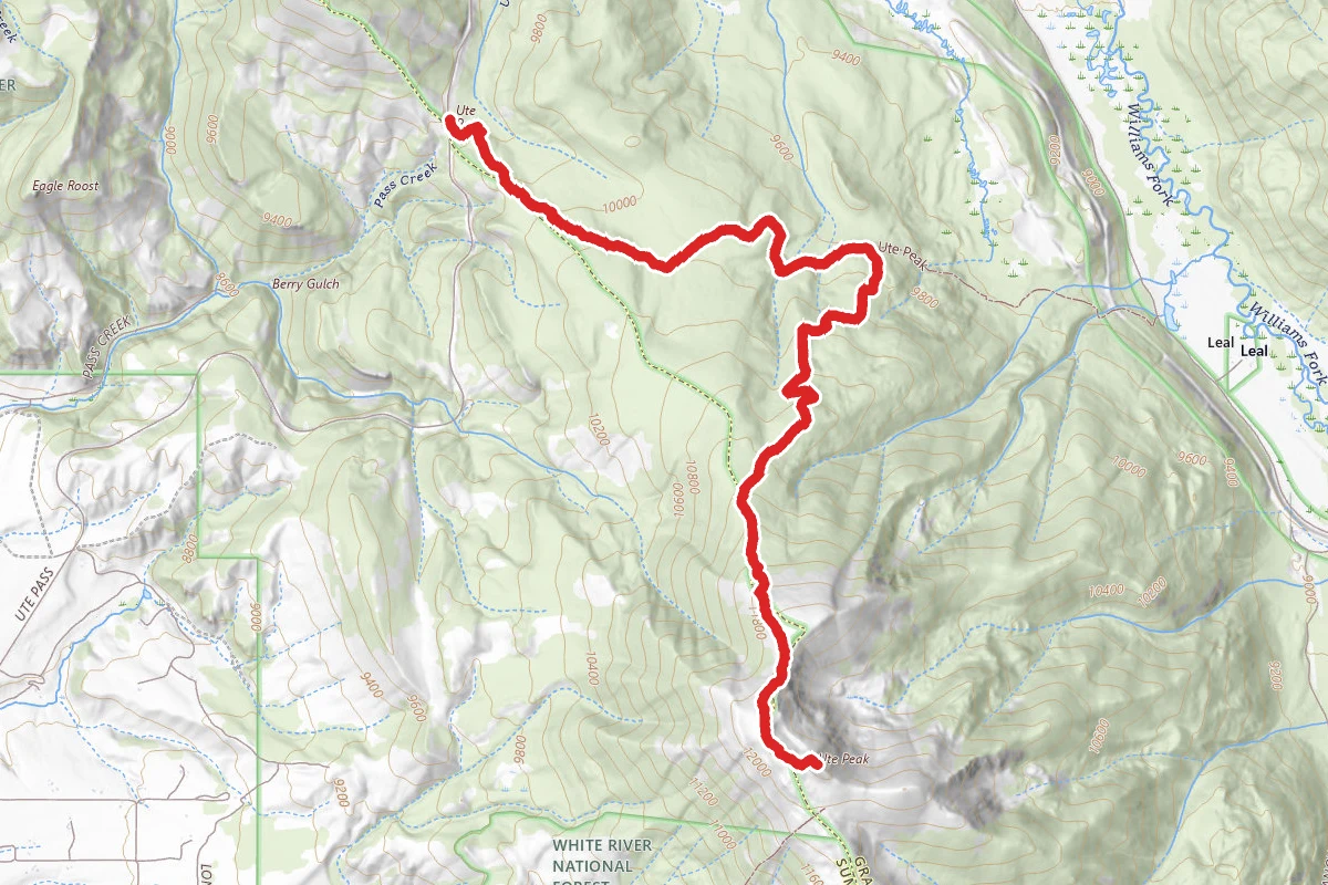 Ute Peak Trail