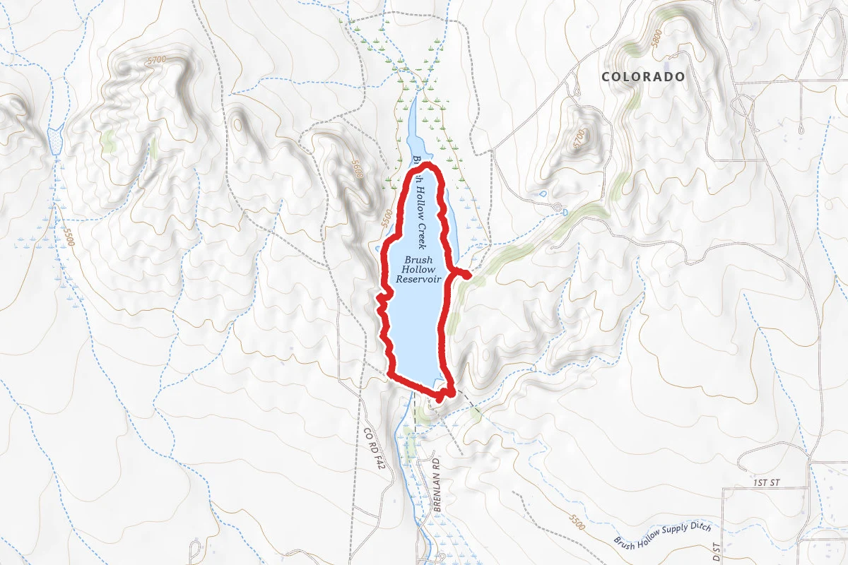 Brush Hollow Reservoir Loop