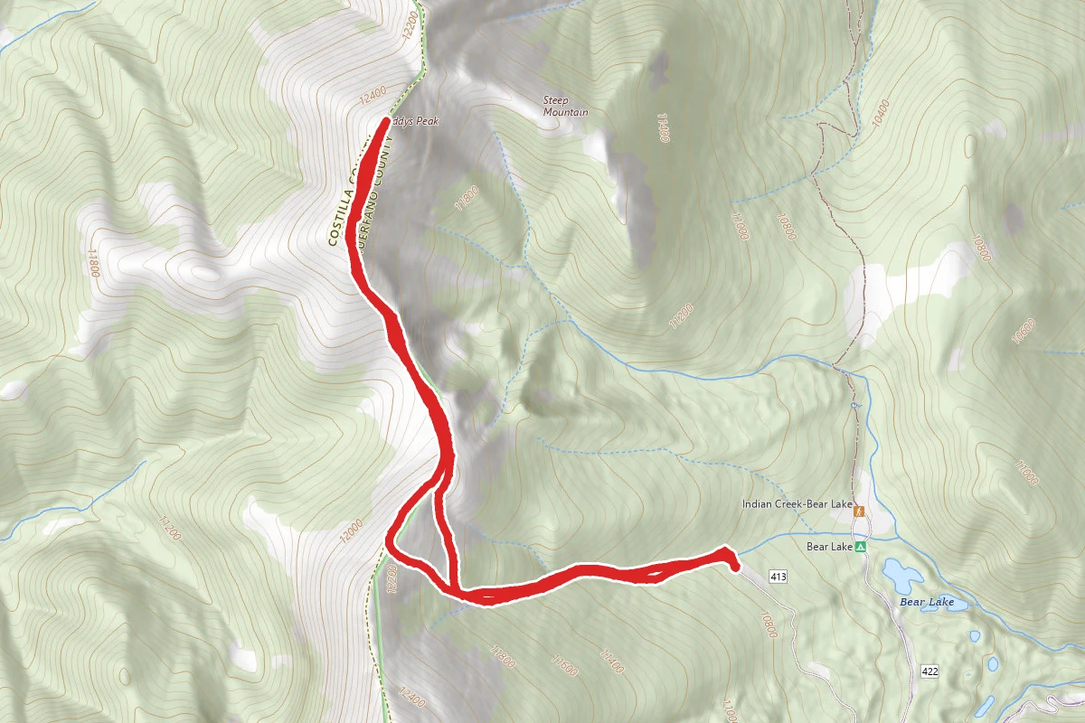 Teddys Peak Trail