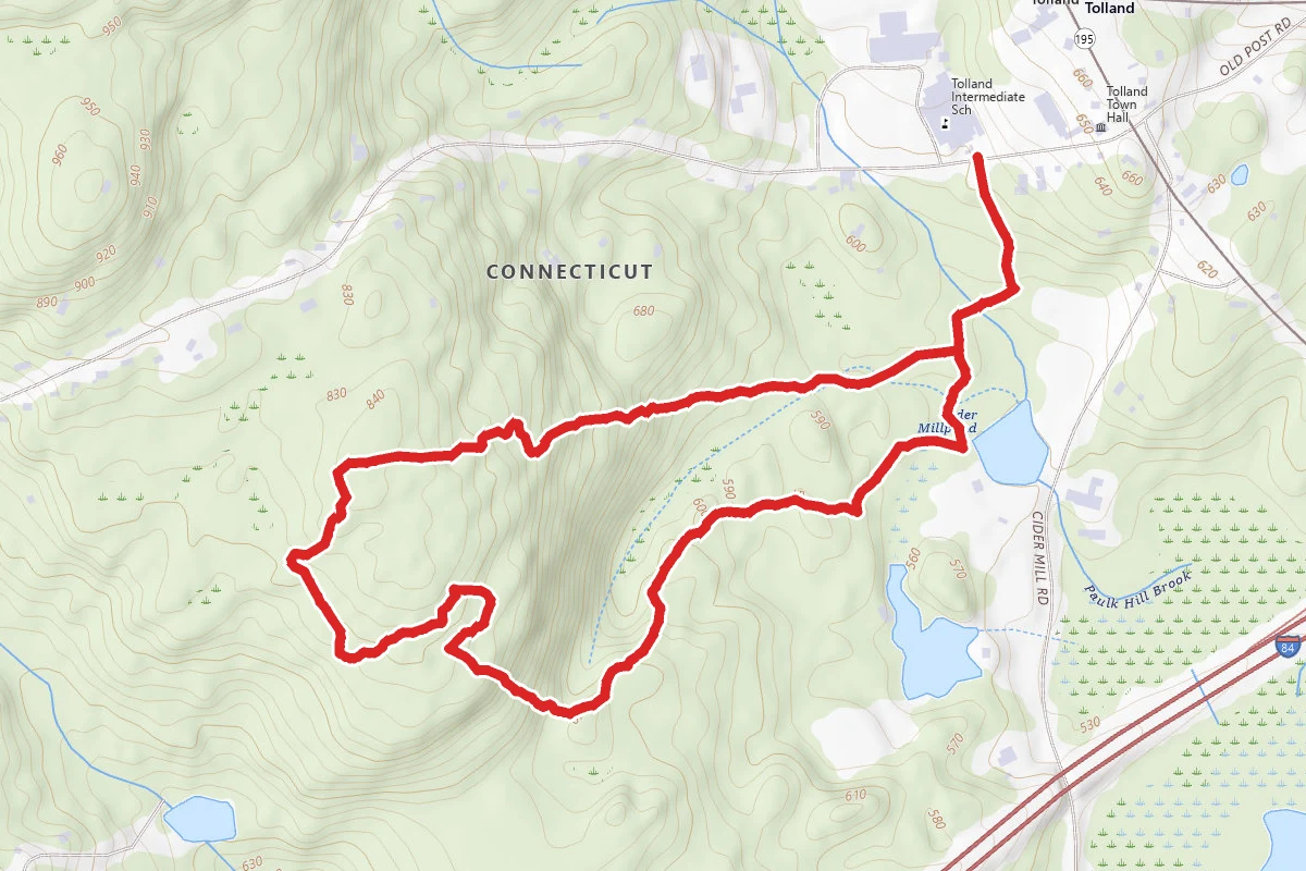 Crandall Red Blazes Loop