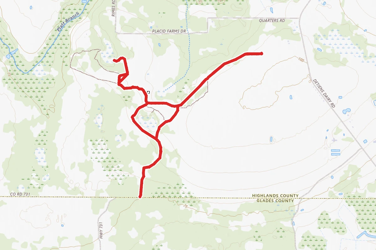 Platt Branch Wildlife and Environmental Area Loop