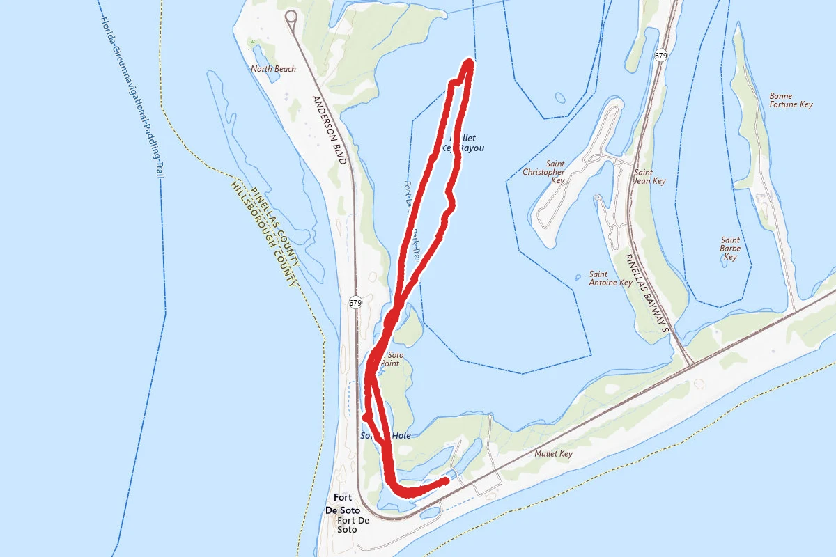 Fort Desoto Kayaking