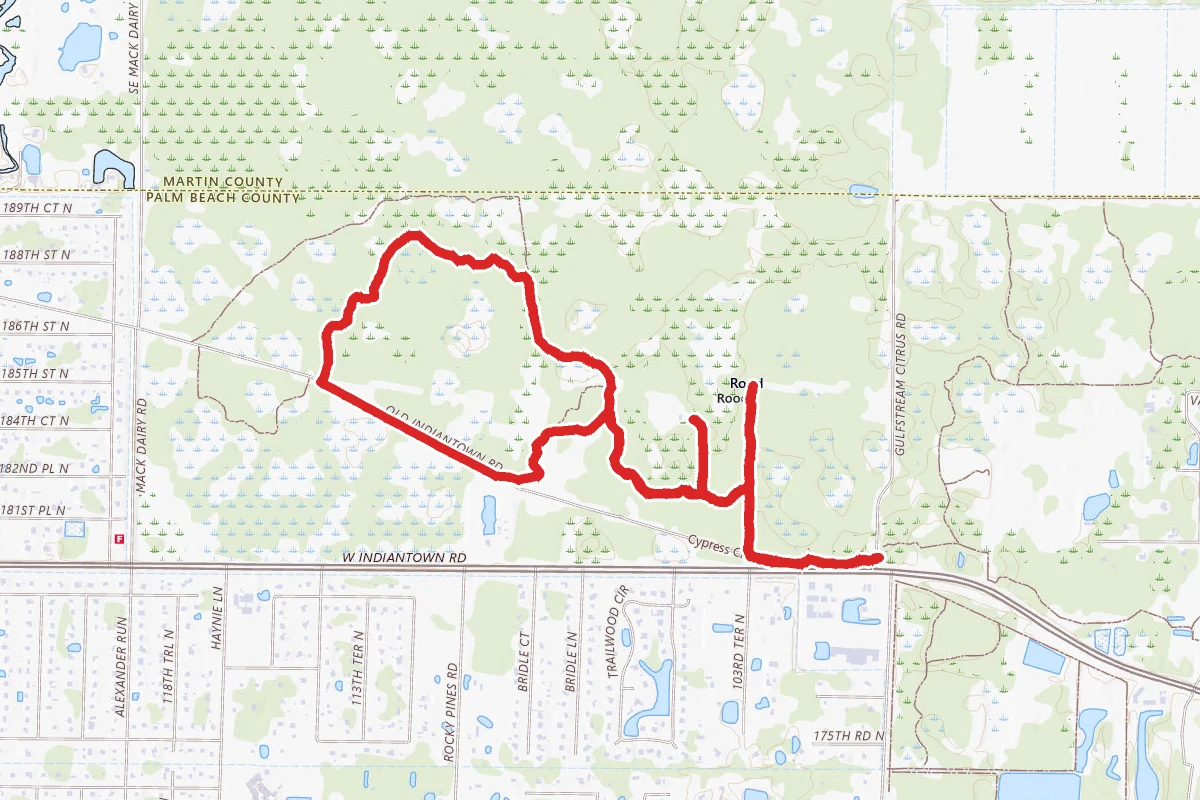Wildcat and Cypress Creek Loop