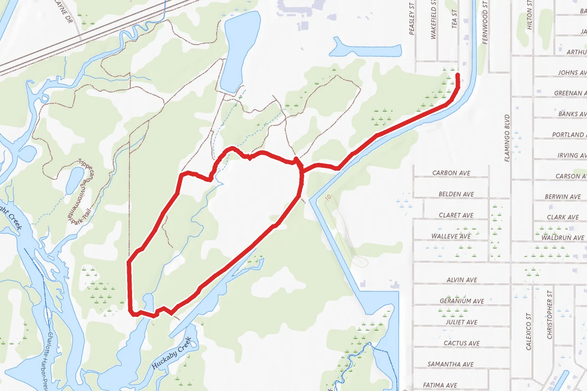 Tippicanoe Purple and Brown Trail Loop