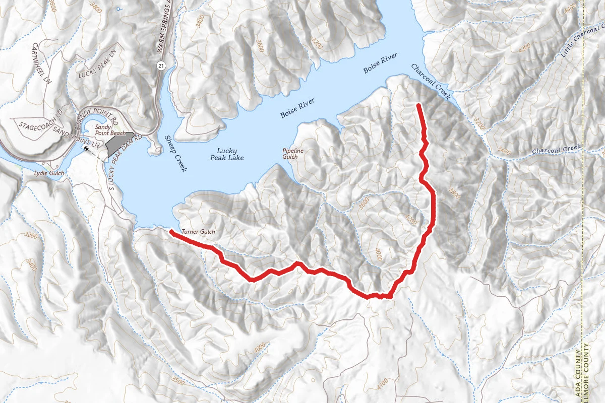 Lucky Peak Trail