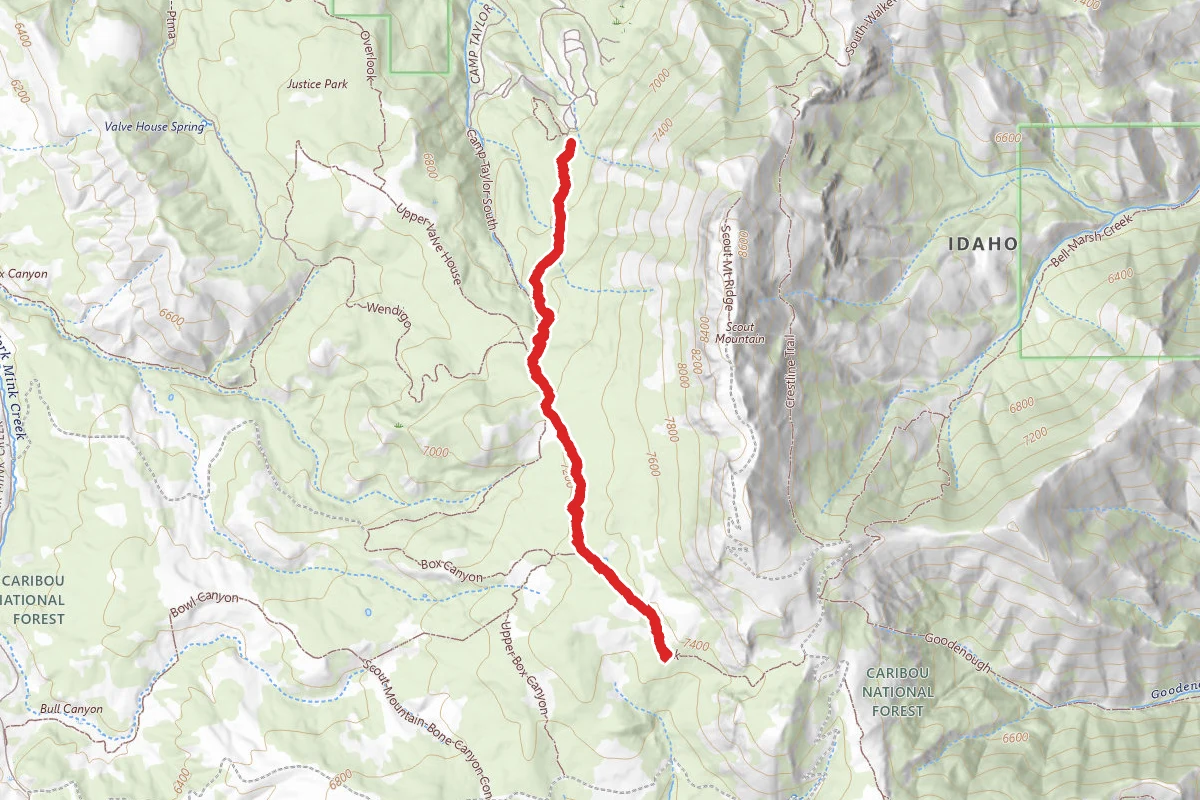 East Fork Scout Mountain