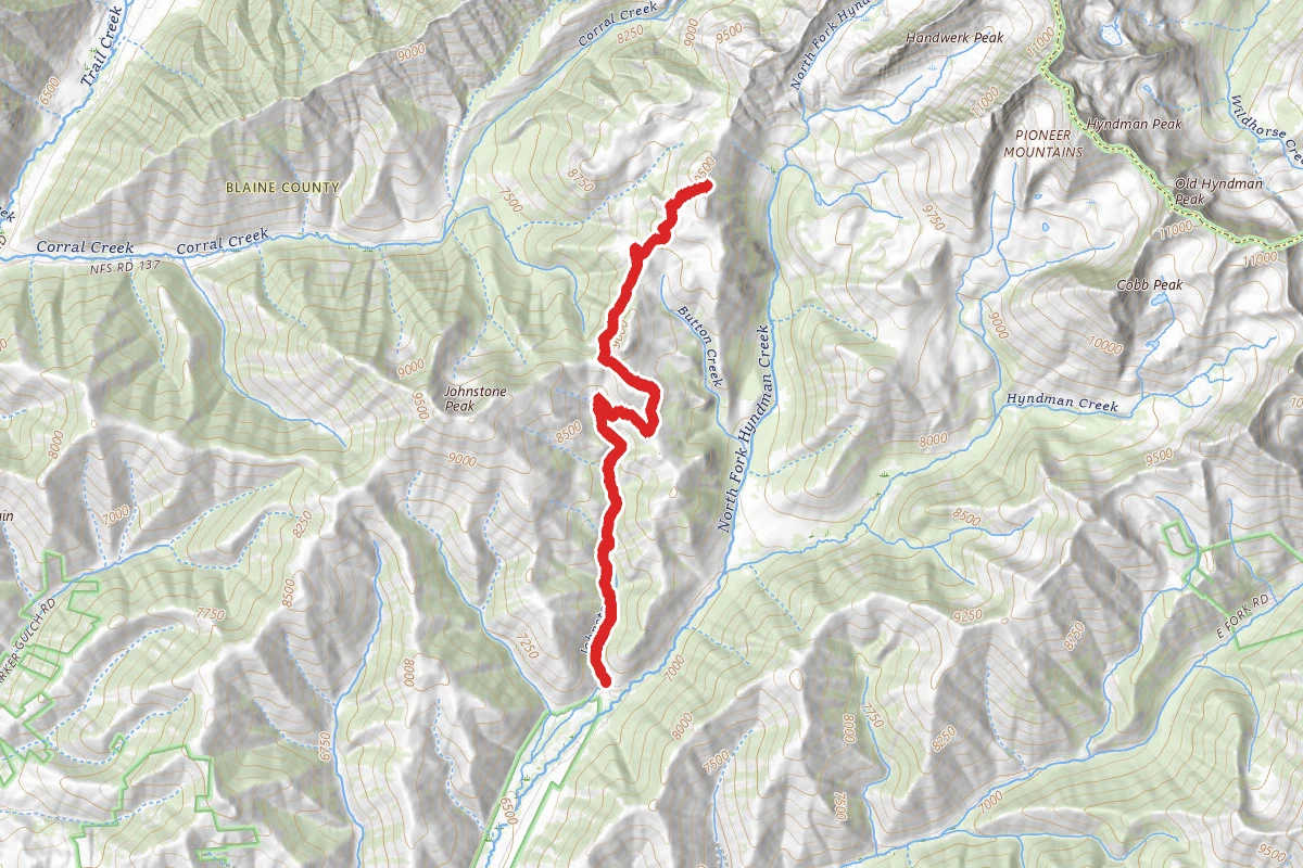 Johnstone Creek to Pioneer Cabin
