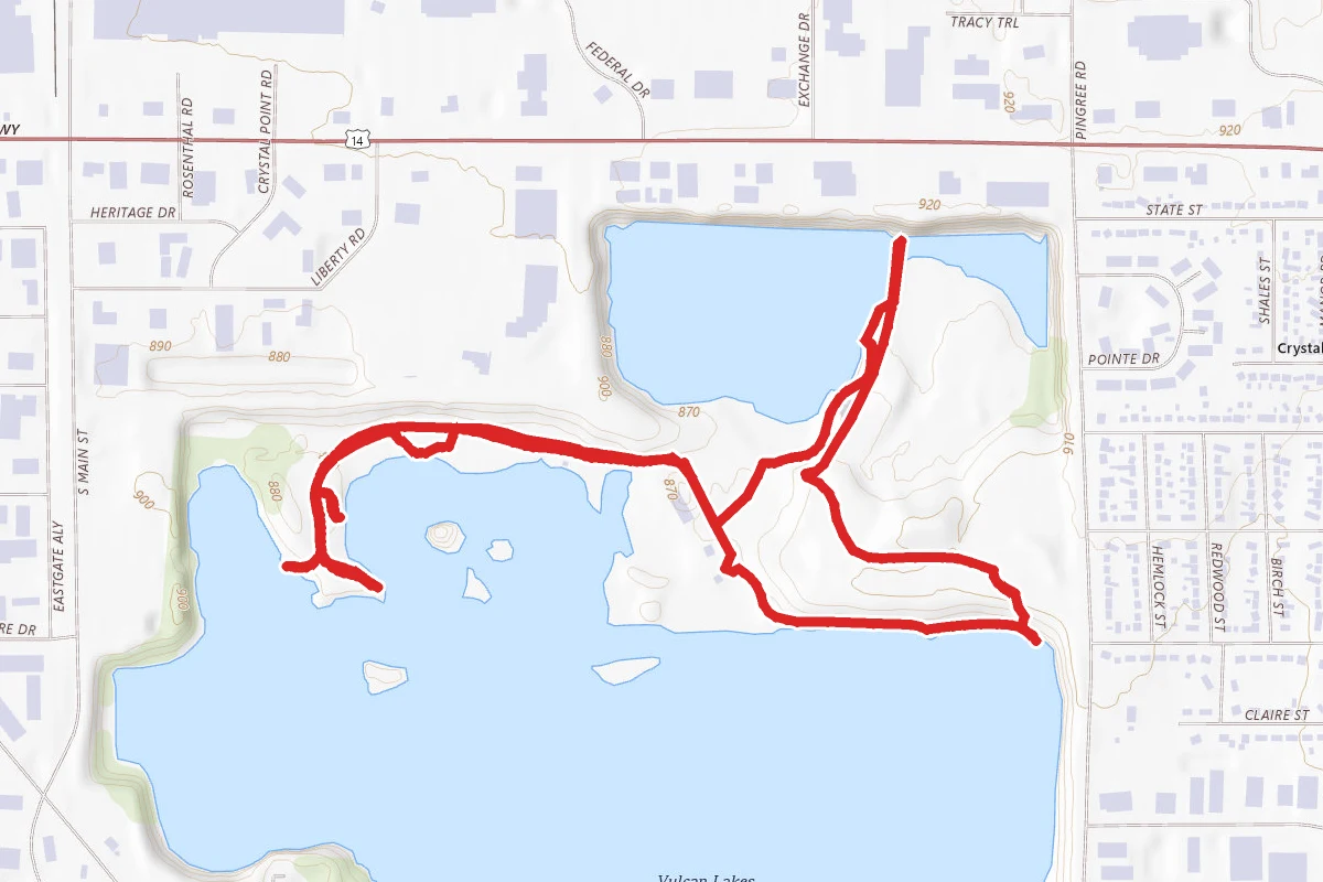 North Lake and South Lake