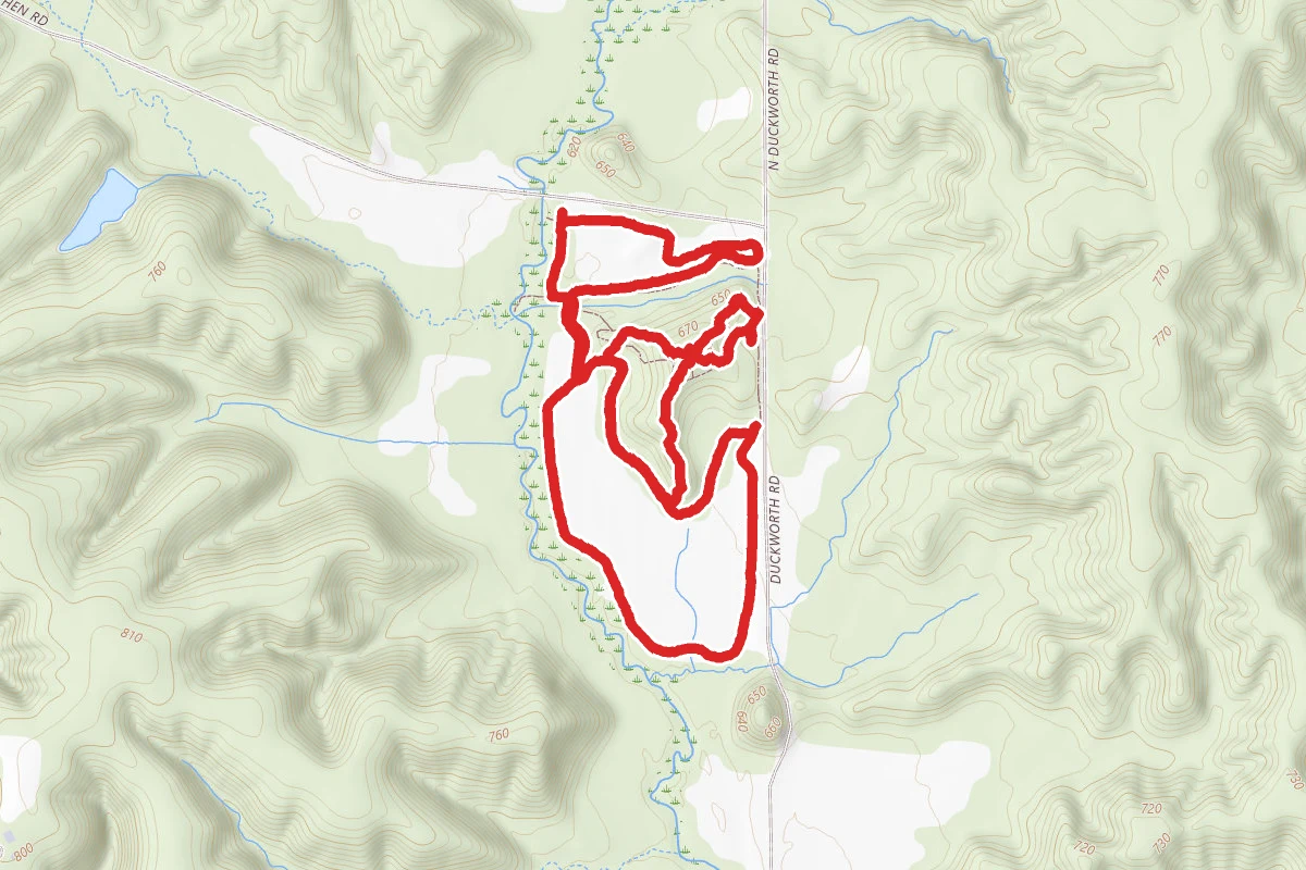 Burkhart Creek County Park Loop