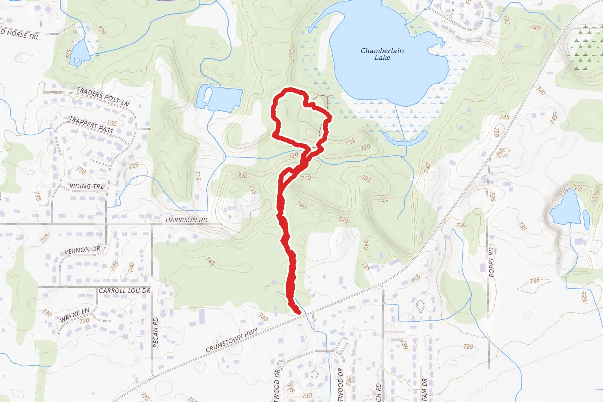 Chamberlain Lake Nature Preserve Loop