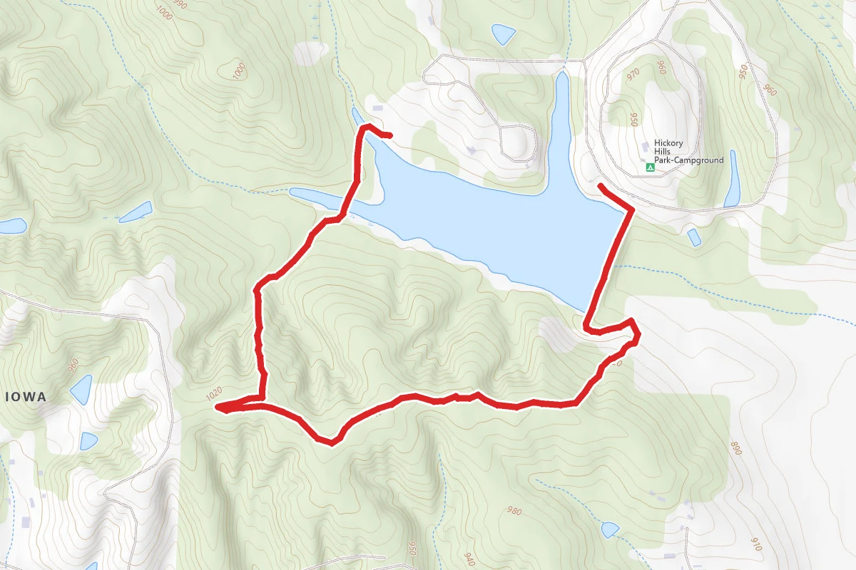Hickory Hills Park Overlook Trail