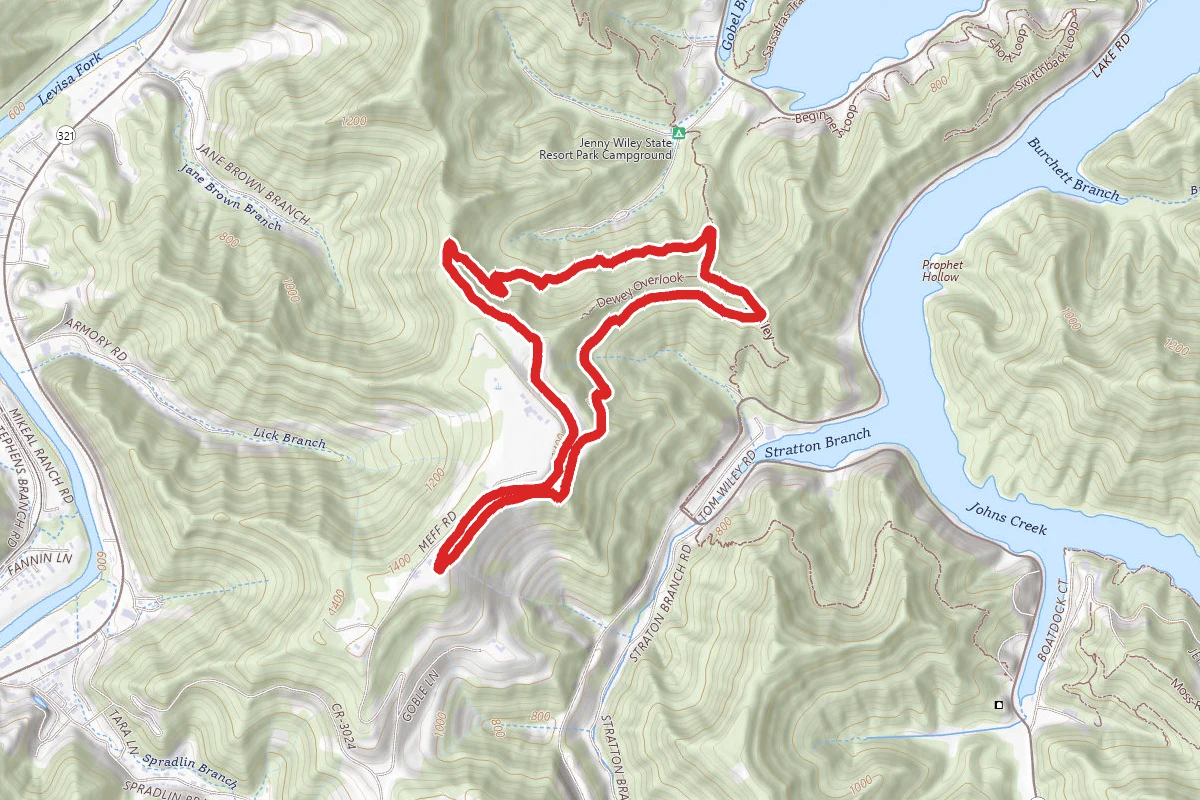 Sugarcamp Mountain Multi-Use Trail Loop