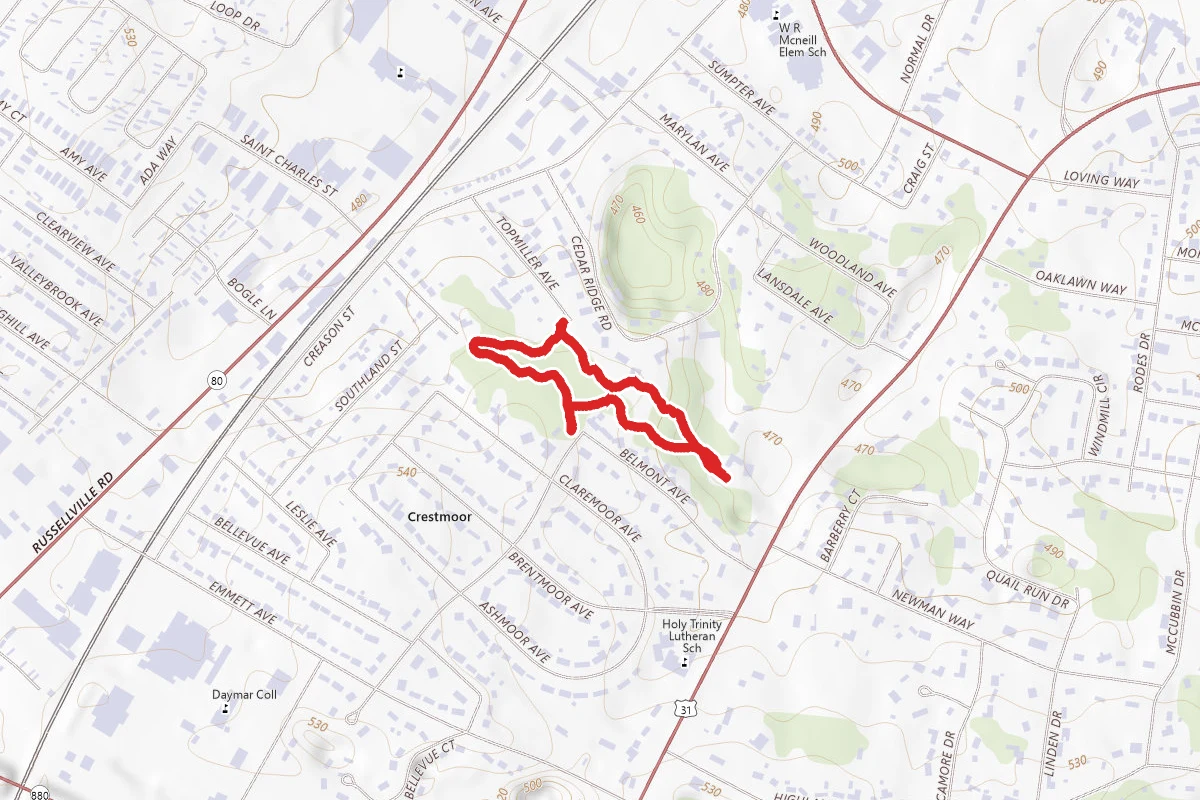 Chuck Crume Nature Park Trail Loop