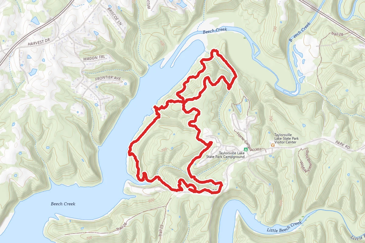 Possum Ridge, Hidden Valley and Piney Woods Loop