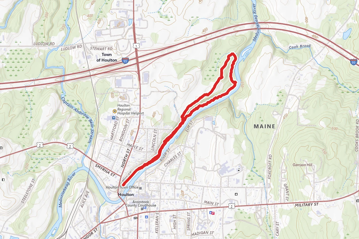 Meduxnekeag River Trail