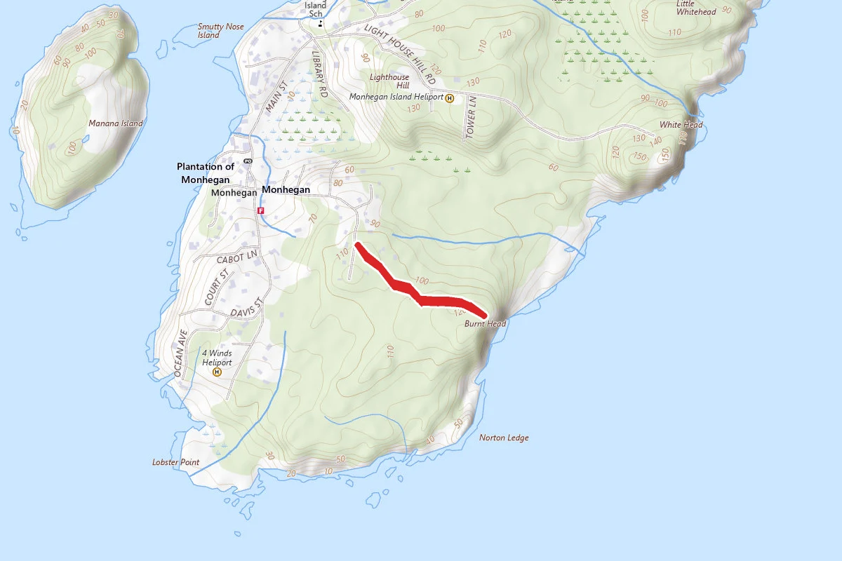Burnt Head Road Trail