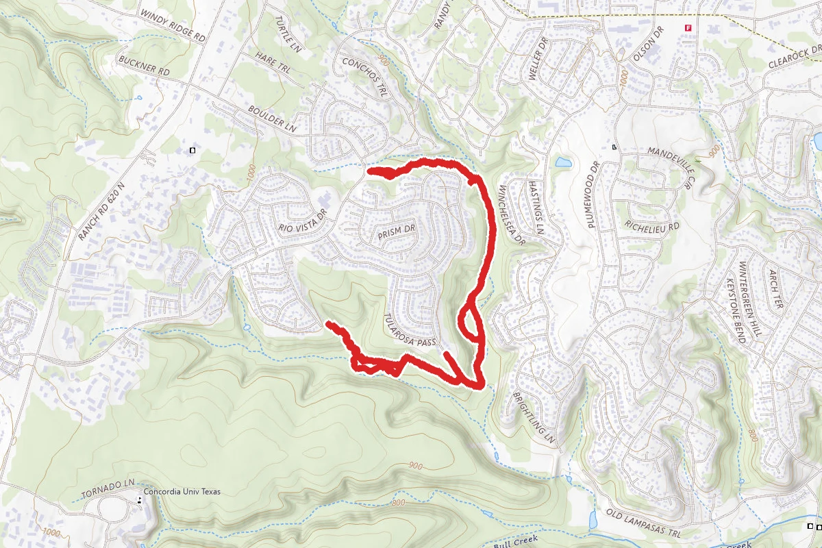Trailhead Park Trail