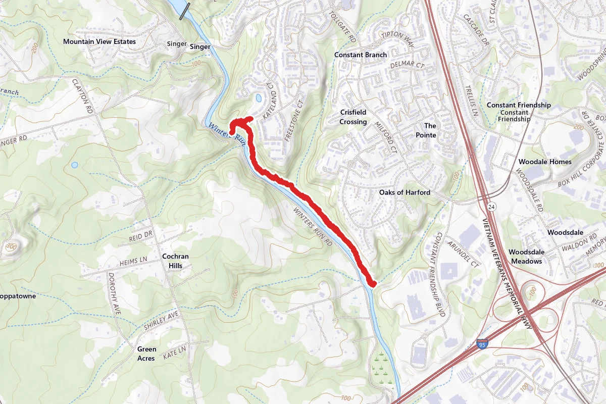 Winter's Run Trail