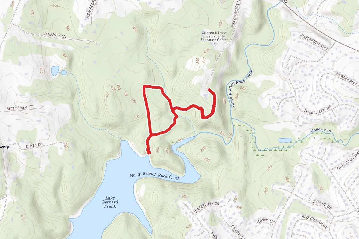 Rocky Ridge, Big Pine and Lakeside Trail Loop