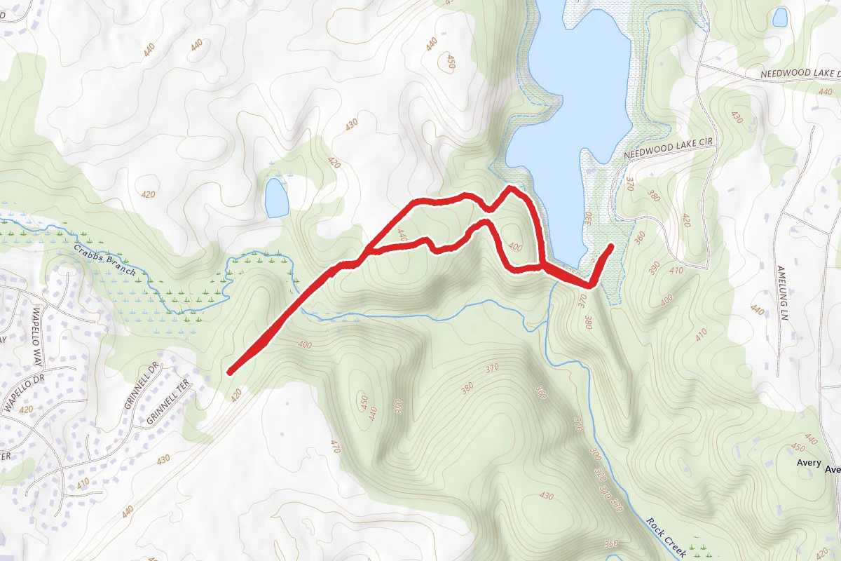 Parilla Path and Gude Loop Trail