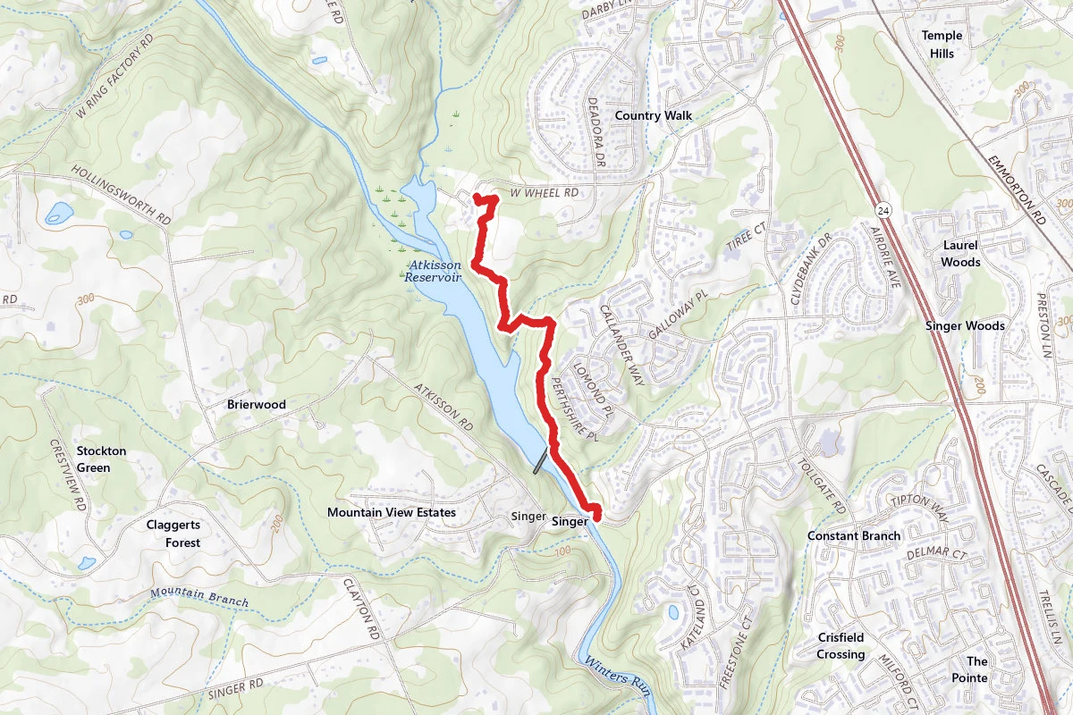 Harford Glen Pink Trail