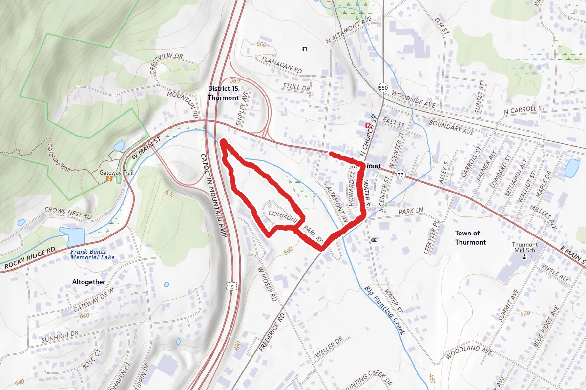 Thurmont Park Fitness Tral