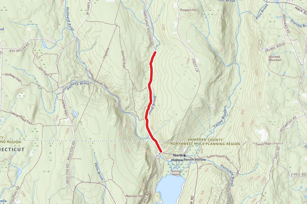 Hartland Hollow Road