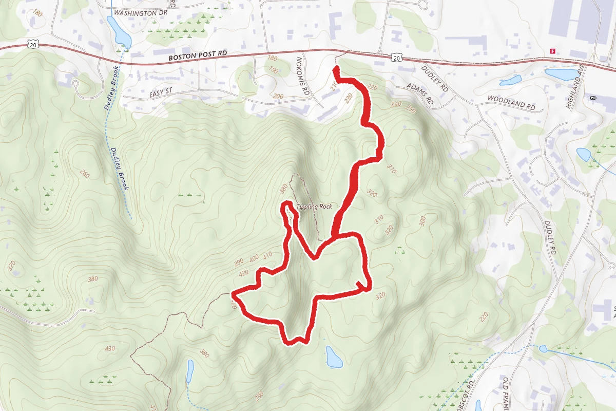 Bay Circuit Trail and Fire Break Trail Loop