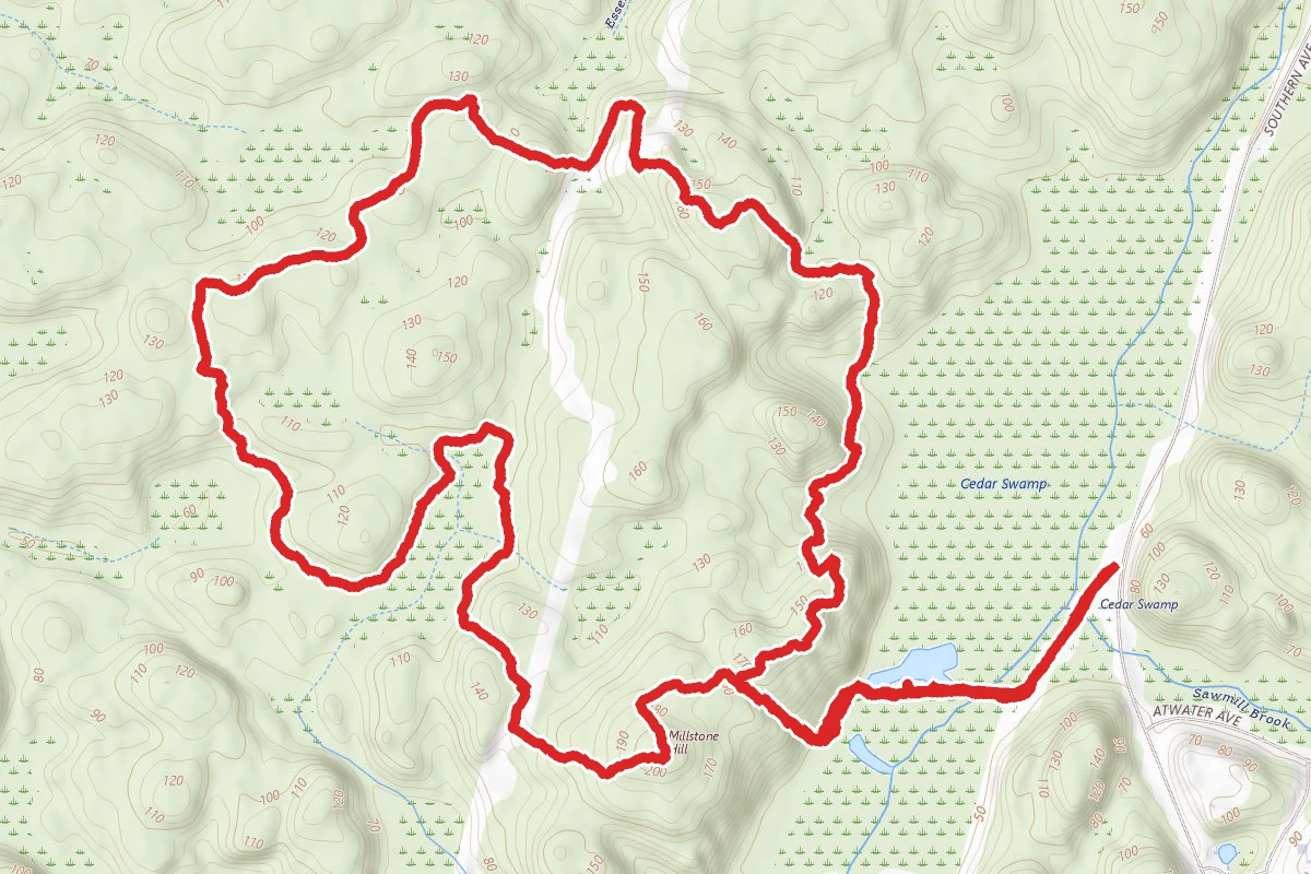 Prospect Ledge, Bear's Den Pulpit Rock Trail Loop