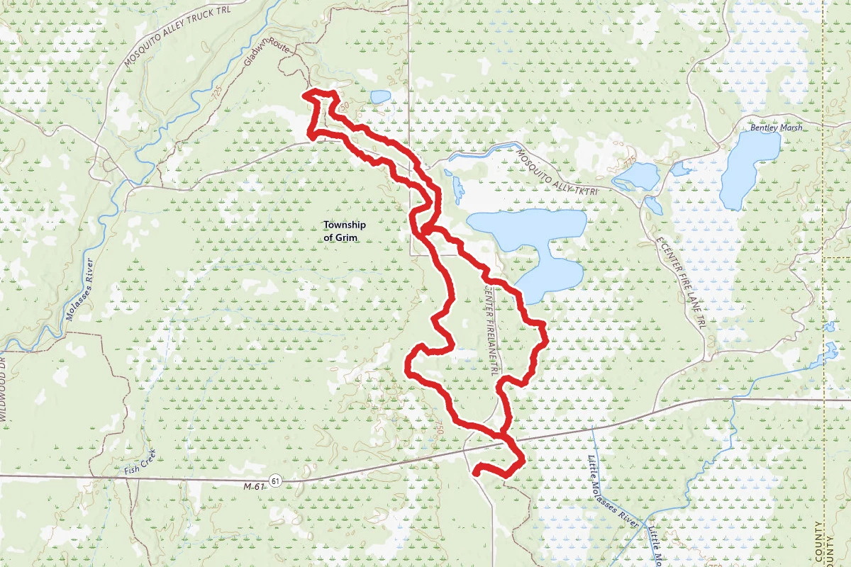 Gladwin ORV Scramble Area