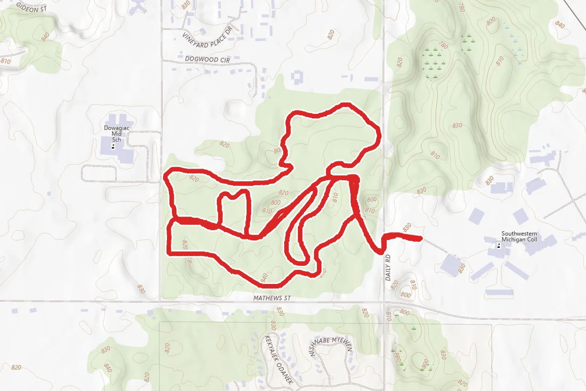 Rudolphi Woods Loop